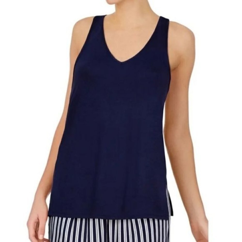 NWT Refinery29 Knit Pajama‎ Tank In Navy Size XS